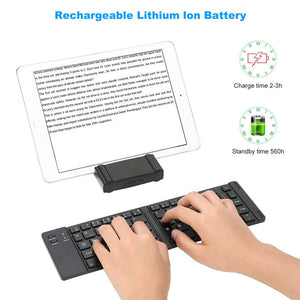 DUTCHCORNERS Foldable Bluetooth Mini Keyboard