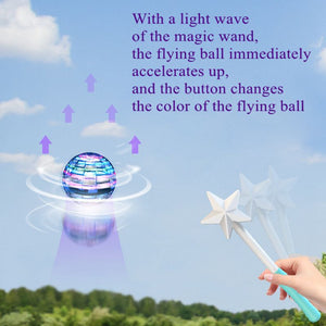 Flying Spinning Ball