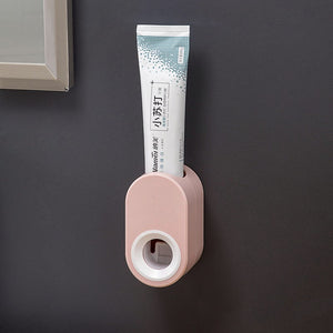 Punch-Free Toothpaste Rack