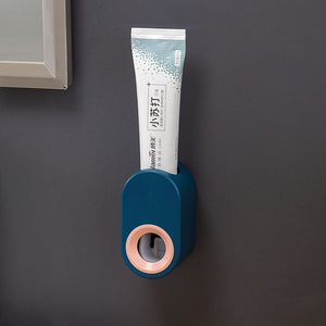 Punch-Free Toothpaste Rack