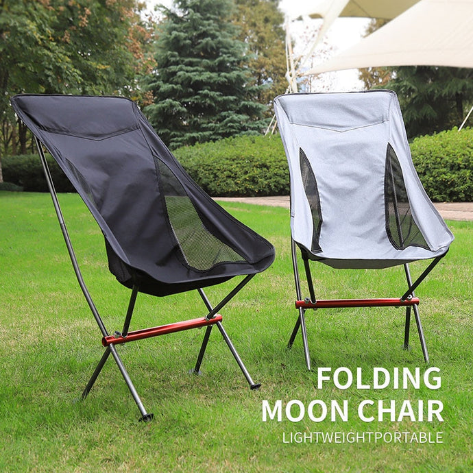 DUTCHCORNERS Portable Collapsible Outdoor Moon Chair