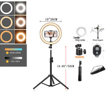 Load image into Gallery viewer, LED Selfie Ring Light